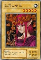 PSA10 遊戯王 2期 紅葉の女王 ノーマル ブースターR2