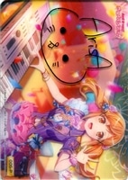 【クリアトレカ】箔押し◇市ヶ谷有咲[005-P]