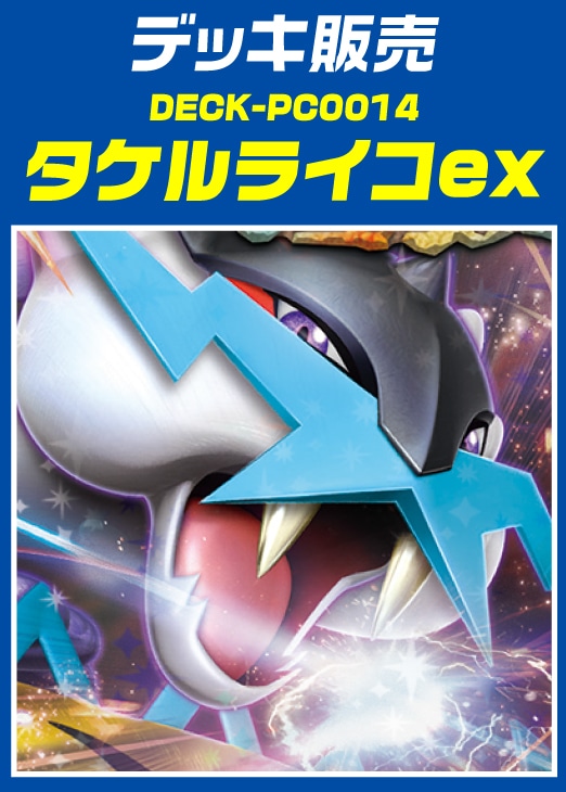 【ポケカ】デッキ販売 タケルライコex