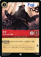 クマ なわばりを持つ動物[Foil]