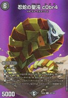 【デュエマ】レア◇忍蛇の聖沌 c0br4