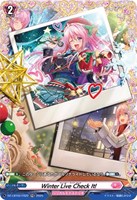 【ヴァンガード】ＦＲ◇Ｗｉｎｔｅｒ　Ｌｉｖｅ　Ｃｈｅｃｋ　Ｉｔ！