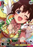 SUPER SIZE LOVE!! 佐竹美奈子[サイン付]