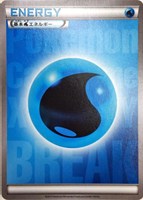 【ポケカ】ＰＲ）通常仕様◇基本水エネルギー[ＢＲＥＡＫ]