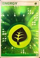 【ポケカ】ＰＲ）キラ仕様◇基本草エネルギー[クイック]