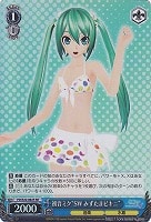 【ヴァイス】ＳＲ◇初音ミク“SW みずたまビキニ”