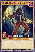 【遊戯王RD】レア◇邪犬闘打カイケンナックル