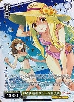 【ヴァイス】PR)箔押し◇水着姿 綾瀬 雅 & 天ケ瀬 光璃