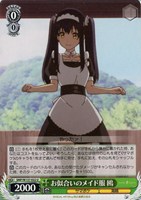 お似合いのメイド服 鴎