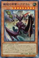 【遊戯王】シークレットレア)青文字◇樹冠の甲帝ベアグラム