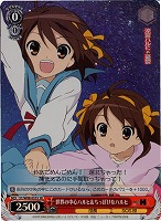 【ヴァイス】SR◇世界の中心ハルヒ&ちっぽけなハルヒ