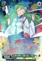 信仰は儚き人間の為に 早苗