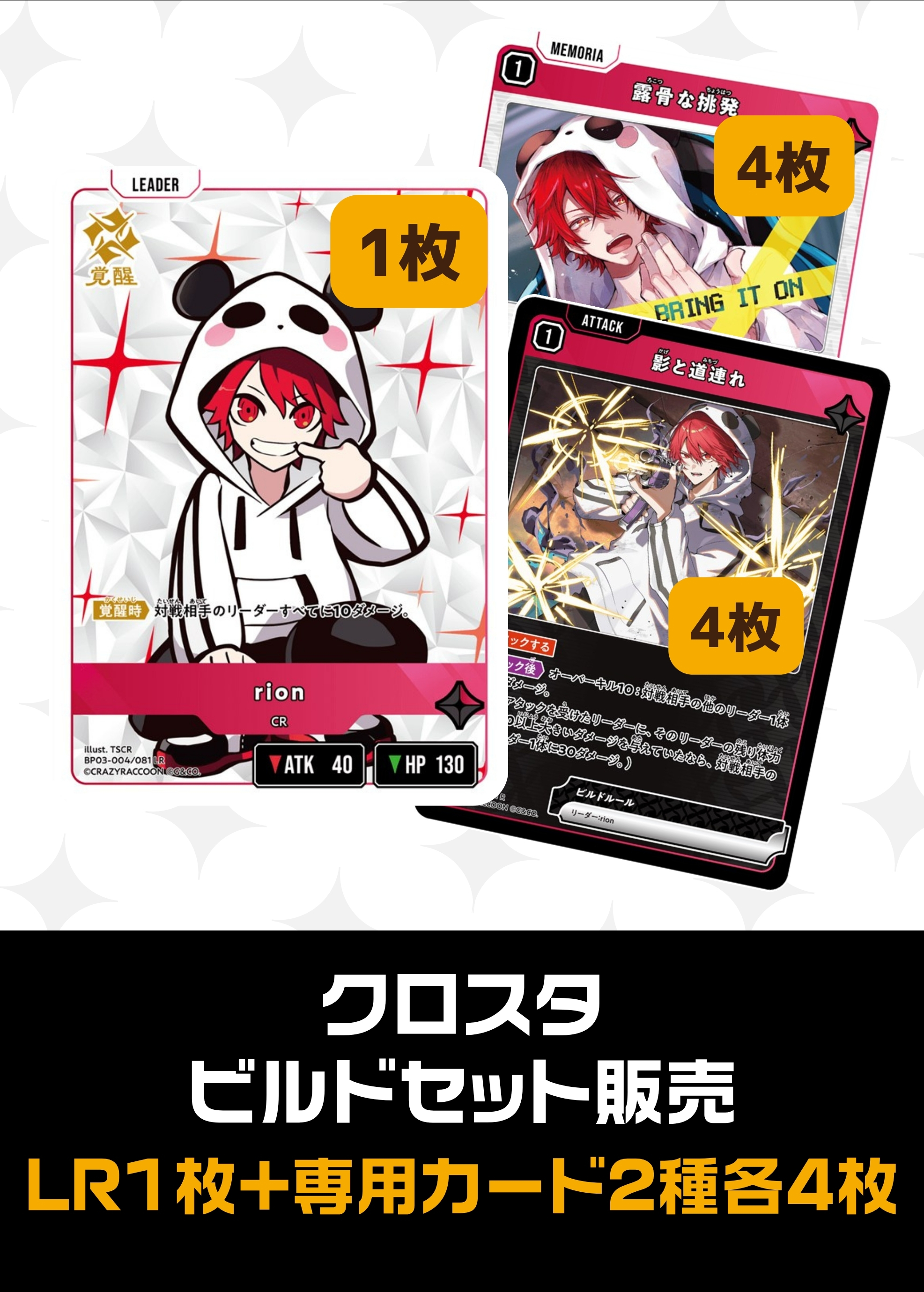 ビルドセット販売　rion