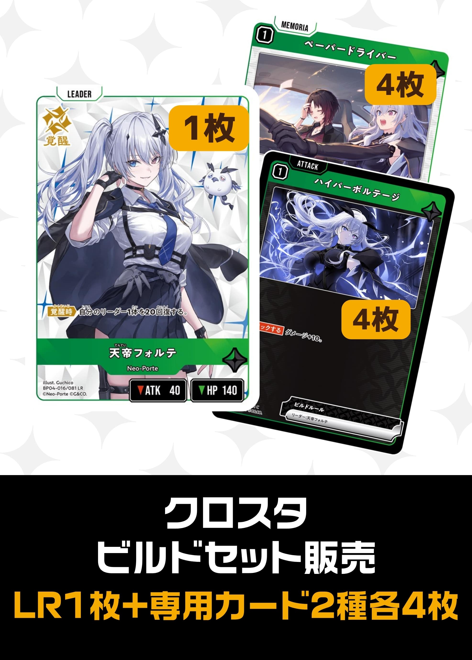 ビルドセット販売　天帝フォルテ
