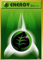 【ポケカ】ＰＲ◇基本草エネルギー[ノーマル仕様/初期デザイン]