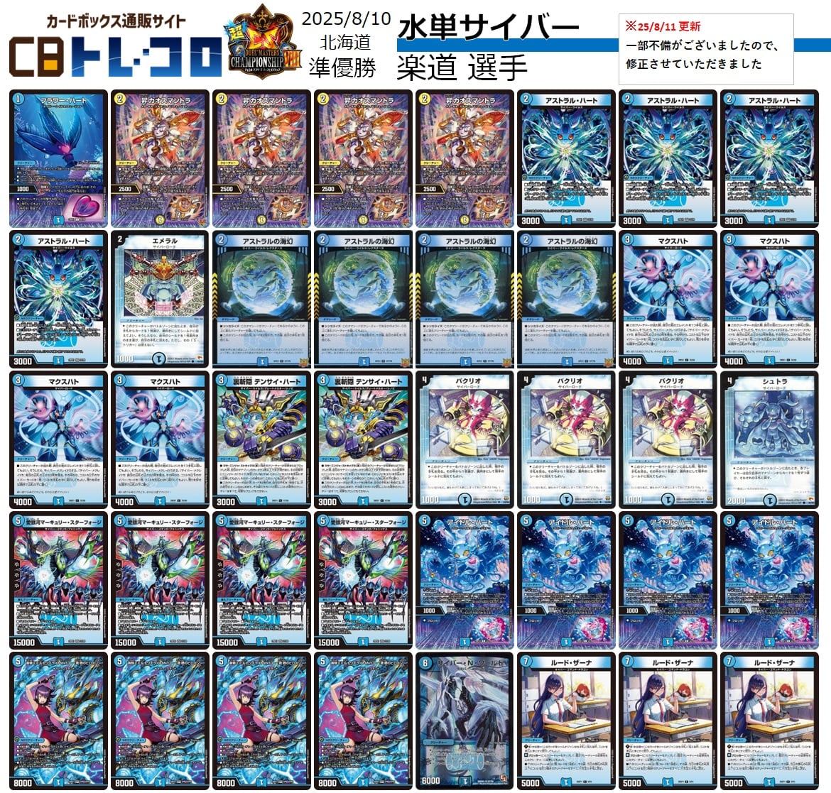 超CSⅧ】デッキレシピ公開!!/ カードボックス通販サイト | CB