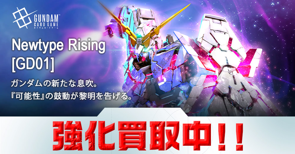 [GD01]Newtype Rising強化買取中
