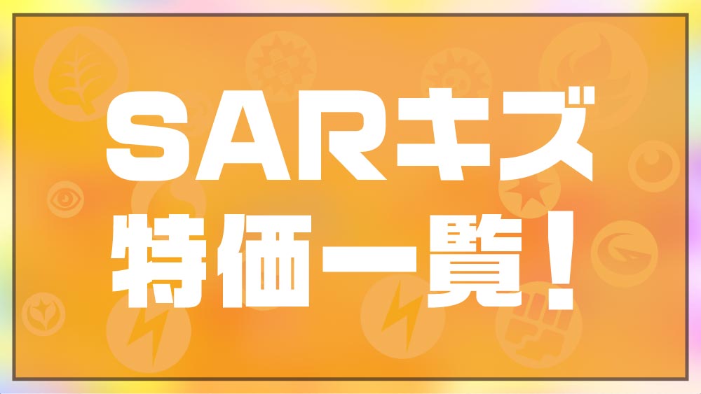 SARキズあり特価