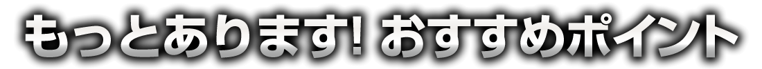 もっとありますおすすめポイント