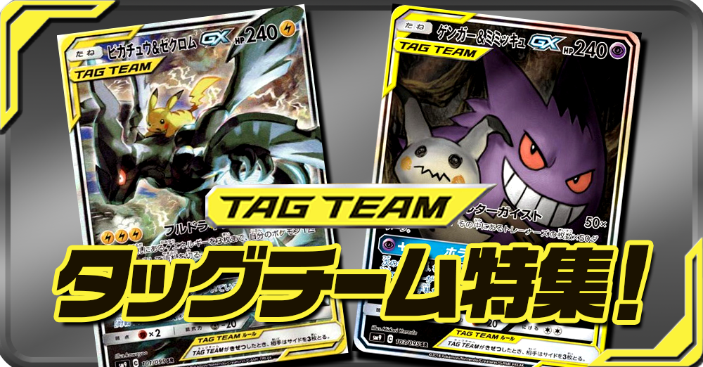 タッグチーム特集!